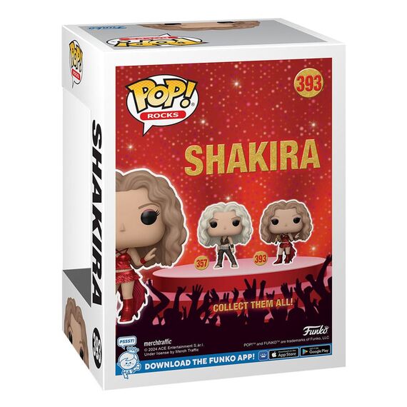 Figurka Shakira (Super Bowl LIV Glitter) Special Edition POP! Rocks (393)- Zdjęcie 3