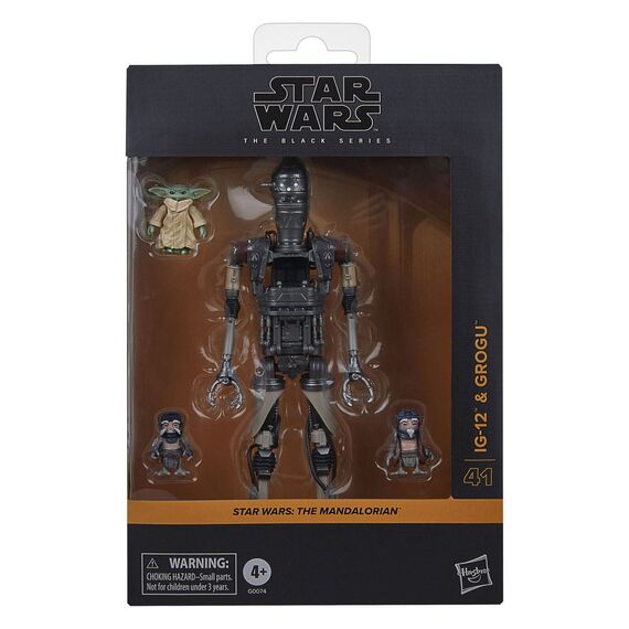 Figurka Star Wars: The Mandalorian Black Series - IG-12 & Grogu- Zdjęcie 17