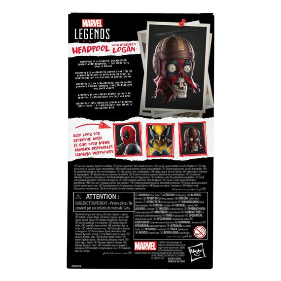 Figurka Deadpool & Wolverine Marvel Legends - Headpool & Marvel's Logan- Zdjęcie 16