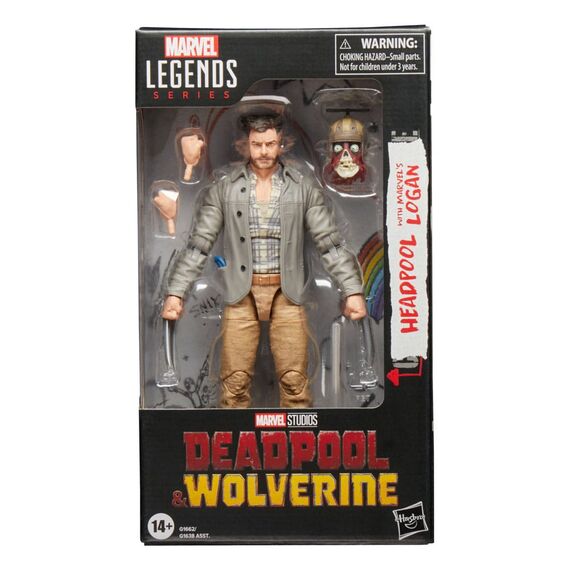 Figurka Deadpool & Wolverine Marvel Legends - Headpool & Marvel's Logan- Zdjęcie 15