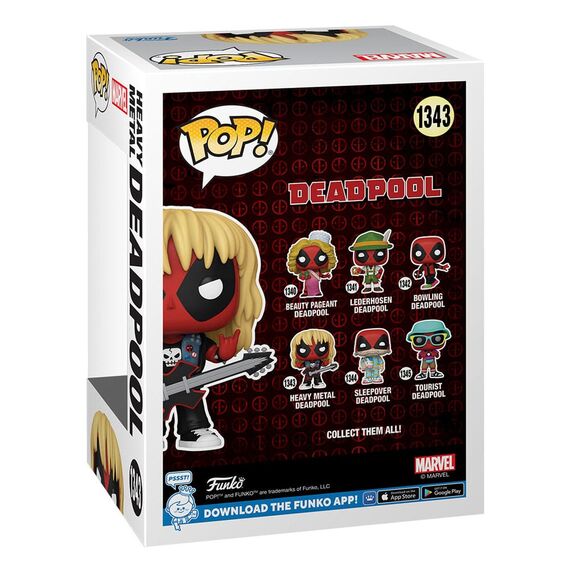 Figurka Marvel: Deadpool POP! - Heavy Metal Deadpool (1343)- Zdjęcie 3