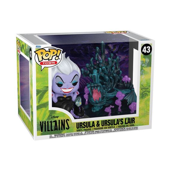 Figurka Disney Złoczyńcy POP! Town - Ursula's Lair (43)- Zdjęcie 3