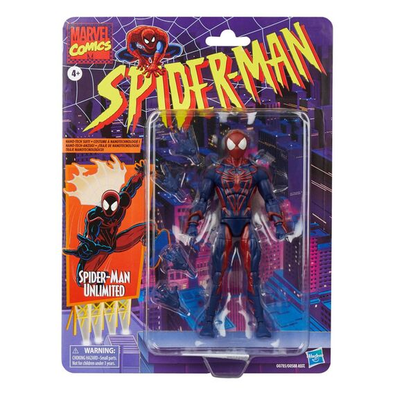 Figurka Spider-Man Marvel Legends Retro Collection - Spider-Man Unlimited- Zdjęcie 15