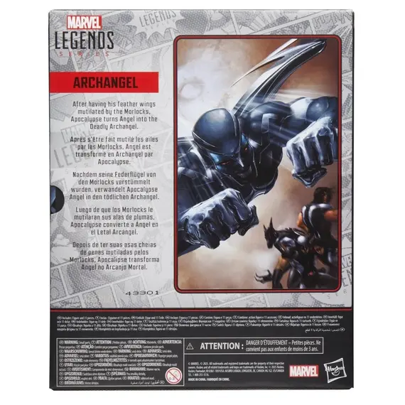 Figurka X-Force Marvel Legends - Archangel- Zdjęcie 9