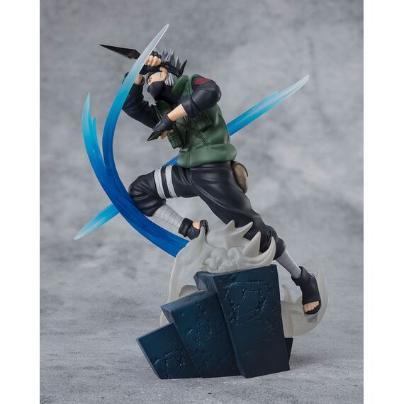 Figurka Naruto Shippuden FiguartsZERO (Extra Battle) - Kakashi Hatake (Conclusion with one once called Friend)- Zdjęcie 3