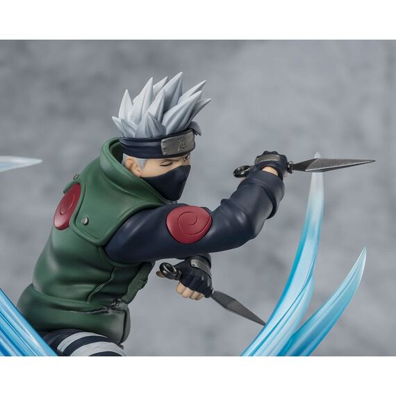 Figurka Naruto Shippuden FiguartsZERO (Extra Battle) - Kakashi Hatake (Conclusion with one once called Friend)- Zdjęcie 6