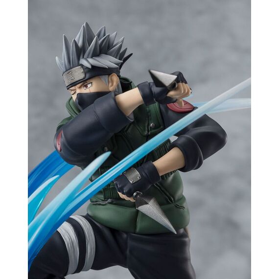 Figurka Naruto Shippuden FiguartsZERO (Extra Battle) - Kakashi Hatake (Conclusion with one once called Friend)- Zdjęcie 7