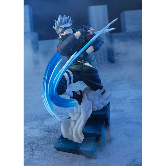 Figurka Naruto Shippuden FiguartsZERO (Extra Battle) - Kakashi Hatake (Conclusion with one once called Friend)- Zdjęcie 8