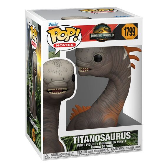 Figurka Jurassic World Rebirth POP! - Titanosaurus (1799)- Zdjęcie 3
