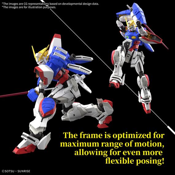 Model figurki GUNDAM RG 1/144 - Shining Gundam- Zdjęcie 10