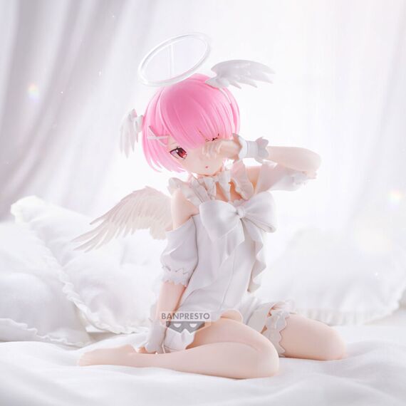 Figurka Re:ZERO Relax Time - Ram (Sweet Angel Ver.)- Zdjęcie 5