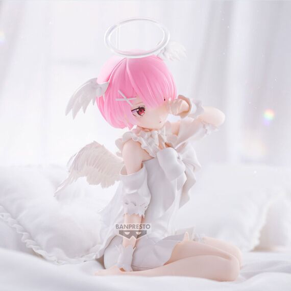 Figurka Re:ZERO Relax Time - Ram (Sweet Angel Ver.)- Zdjęcie 7