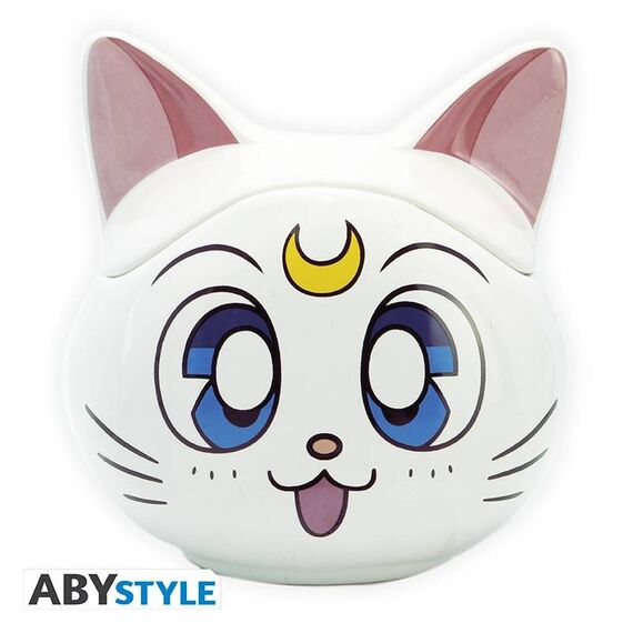 Kubek ceramiczny z pokrywką Sailor Moon 3D - Artemis- Zdjęcie 5