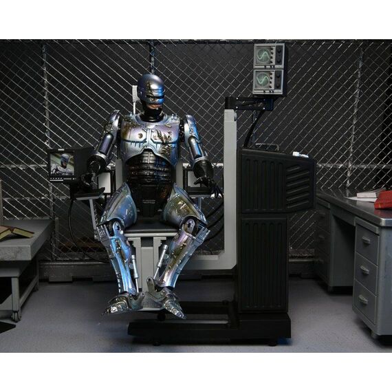 Figurka RoboCop Ultimate - Battle Damaged RoboCop with Chair- Zdjęcie 9