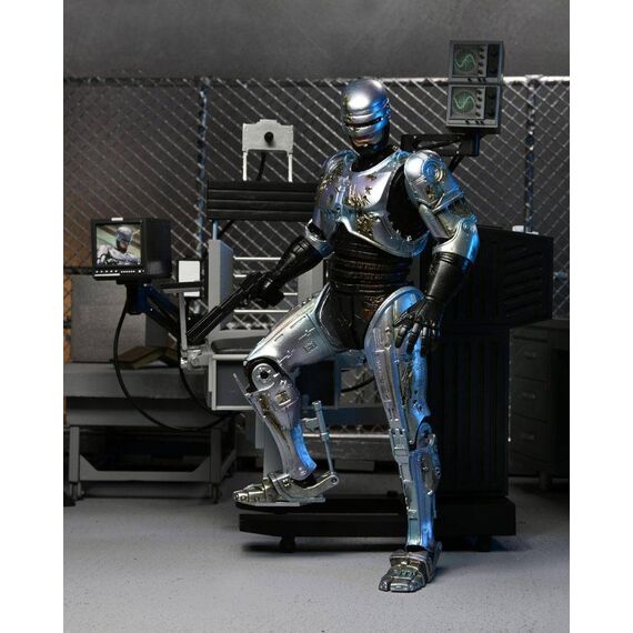 Figurka RoboCop Ultimate - Battle Damaged RoboCop with Chair- Zdjęcie 19