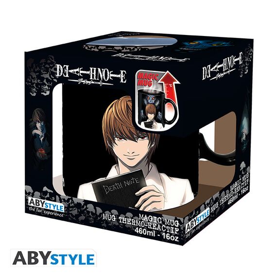 Duży kubek zmieniający kolor Death Note - Kira & L (460 ml)- Zdjęcie 7
