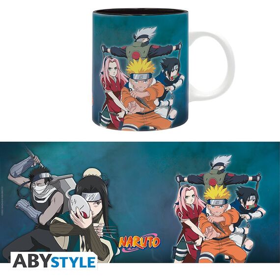 Kubek Naruto Shippuden - Team 7 vs Haku/Zabuza (320 ml)- Zdjęcie 9