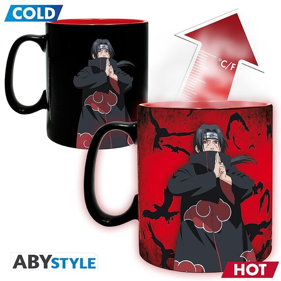 Duży kubek zmieniający kolor Naruto Shippuden - Kakashi/Itachi (460 ml)- Zdjęcie 3