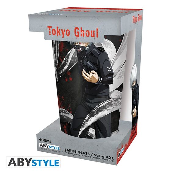 Duża szklanka Tokyo Ghoul - Kaneki & Mask (400 ml)- Zdjęcie 7