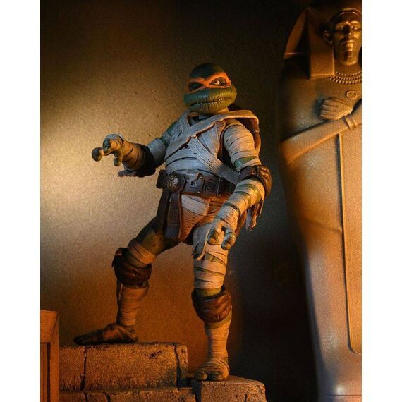 Figurka Universal Monsters x Teenage Mutant Ninja Turtles - Ultimate Michelangelo as The Mummy- Zdjęcie 24
