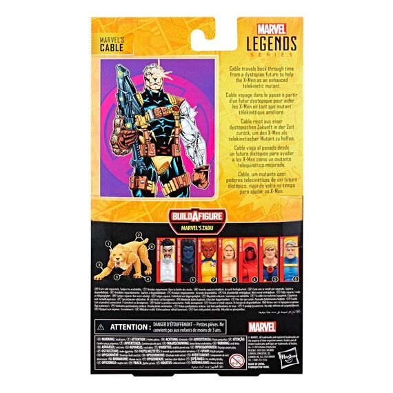 Figurka Marvel Legends - Marvel's Cable (BAF: Marvel's Zabu)- Zdjęcie 31