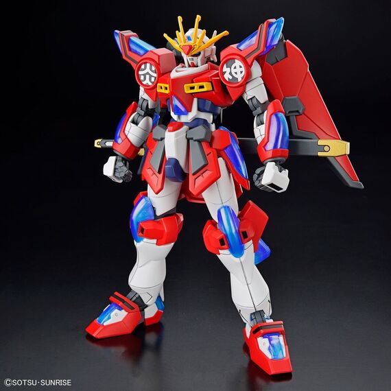 Model figurki GUNDAM HG 1/144 - SHIN BURNING GUNDAM- Zdjęcie 7