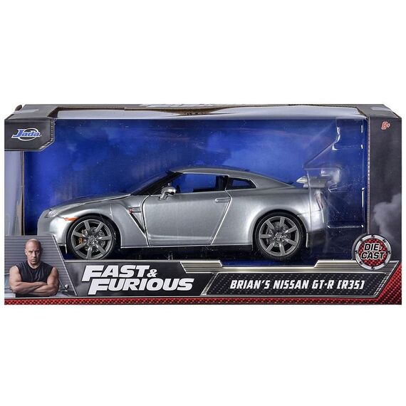 Model samochodu Fast & Furious / Szybcy i wściekli 1/24 - Brian's Nissan GT-R (R35)- Zdjęcie 5