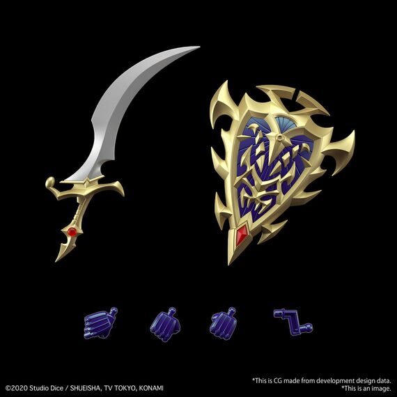 Figurka do złożenia Figure-rise (Amplified) Yu-Gi-Oh! - Black Luster Soldier- Zdjęcie 10