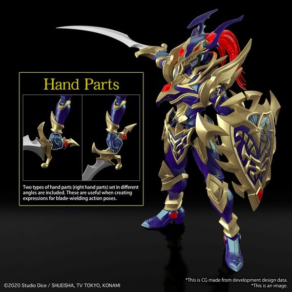 Figurka do złożenia Figure-rise (Amplified) Yu-Gi-Oh! - Black Luster Soldier- Zdjęcie 15
