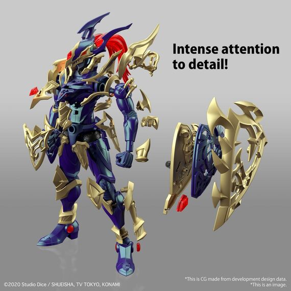 Figurka do złożenia Figure-rise (Amplified) Yu-Gi-Oh! - Black Luster Soldier- Zdjęcie 17