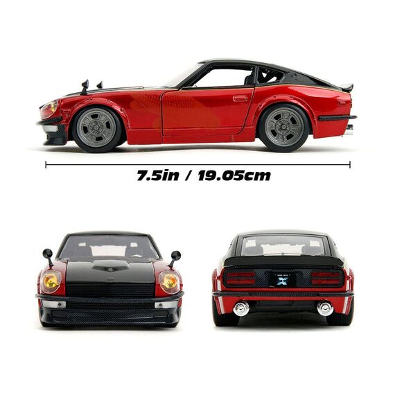 Model samochodu Fast & Furious / Szybcy i wściekli 1/24 - 1972 Datsun 240Z- Zdjęcie 21