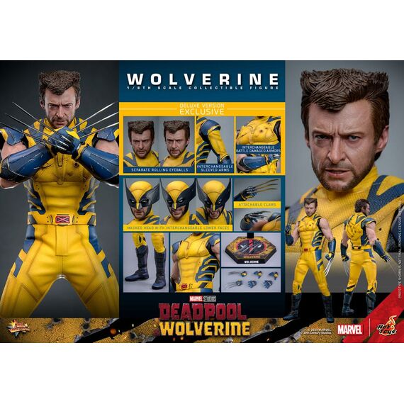 Figurka Deadpool & Wolverine Movie Masterpiece 1/6 - Wolverine (Deluxe Version)- Zdjęcie 47