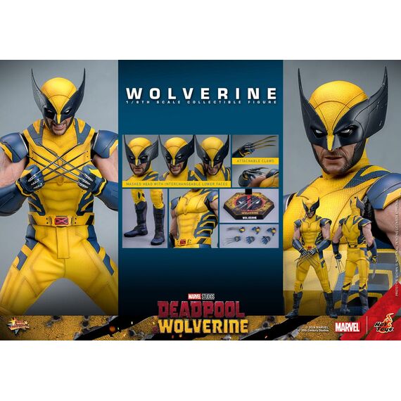 Figurka Deadpool & Wolverine Movie Masterpiece 1/6 - Wolverine- Zdjęcie 17