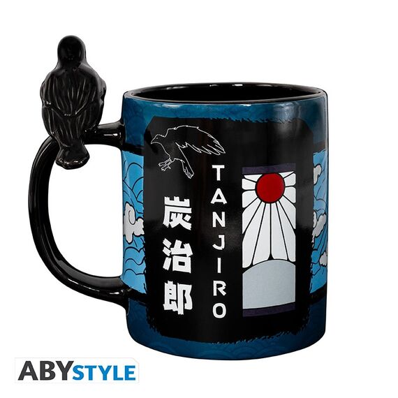 Duży kubek z rączką 3D Demon Slayer: Kimetsu no Yaiba - Tanjiro (460 ml)- Zdjęcie 3