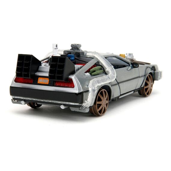 Model samochodu Powrót do przyszłości 3 1/24 - DeLorean Time Machine- Zdjęcie 13