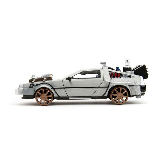 Model samochodu Powrót do przyszłości 3 1/24 - DeLorean Time Machine- Zdjęcie 17