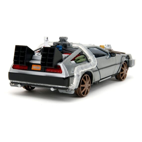 Model samochodu Powrót do przyszłości 3 1/24 - DeLorean Time Machine- Zdjęcie 31