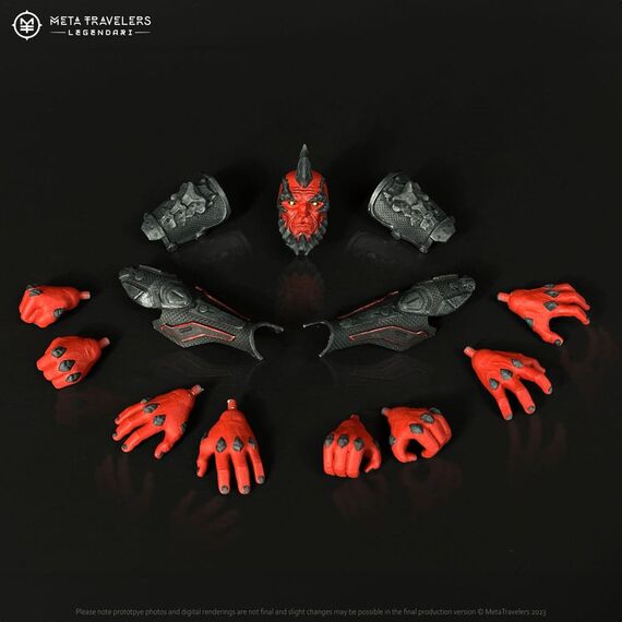 Figurka Legendari - Crimson Enforcer- Zdjęcie 9