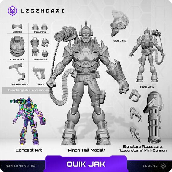 Figurka Legendari - Quick Jak- Zdjęcie 7