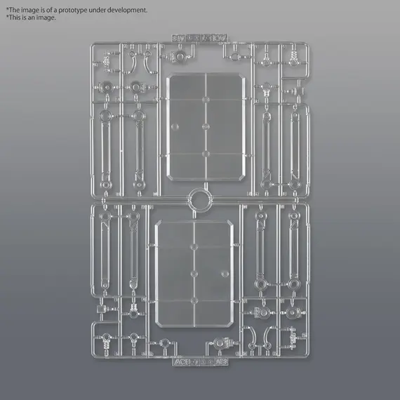 Podstawki dla figurek Gunpla 1/144 - Action Base 7 (przezroczyste)- Zdjęcie 10