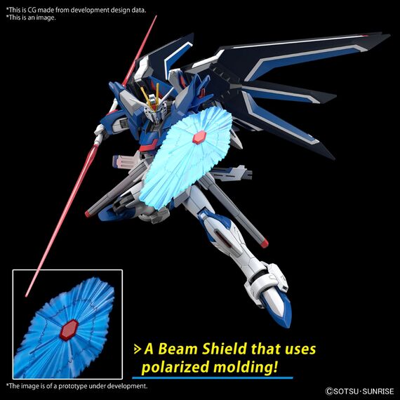 Model figurki GUNDAM HG Cosmic Era 1/144 - Rising Freedom Gundam- Zdjęcie 7