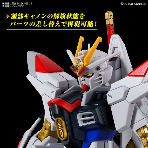 Model figurki GUNDAM HG Cosmic Era 1/144 - Mighty Strike Freedom Gundam- Zdjęcie 10