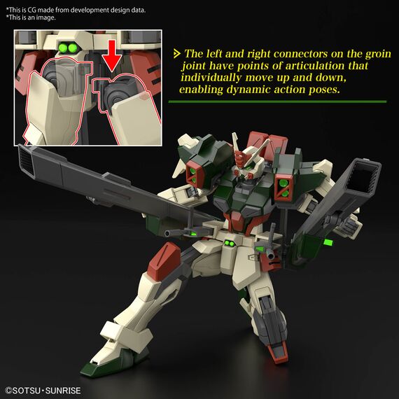 Model figurki GUNDAM HG Cosmic Era 1/144 - Lightning Buster Gundam- Zdjęcie 15