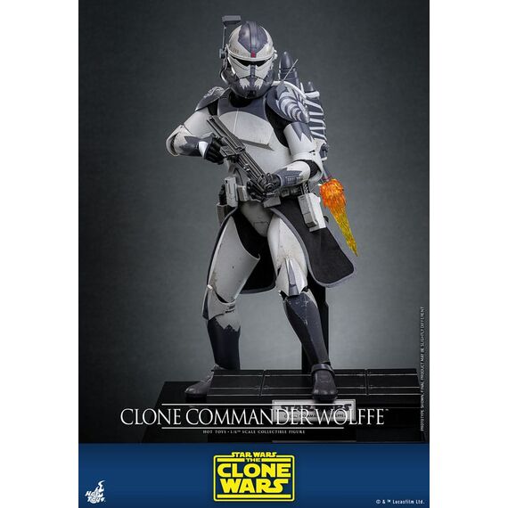 Figurka Star Wars: Wojny Klonów 1/6 - Clone Commander Wolffe- Zdjęcie 13