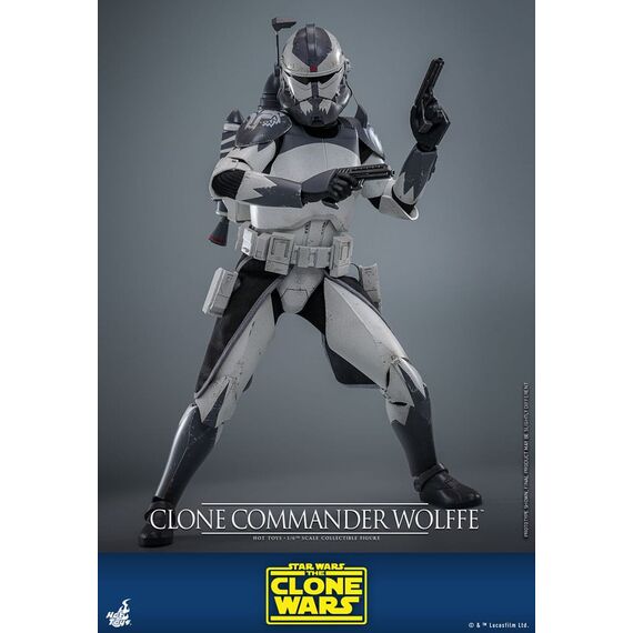Figurka Star Wars: Wojny Klonów 1/6 - Clone Commander Wolffe- Zdjęcie 15