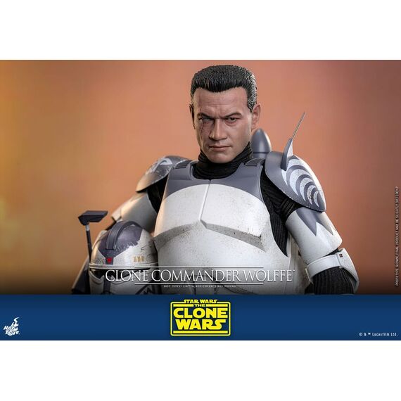 Figurka Star Wars: Wojny Klonów 1/6 - Clone Commander Wolffe- Zdjęcie 19