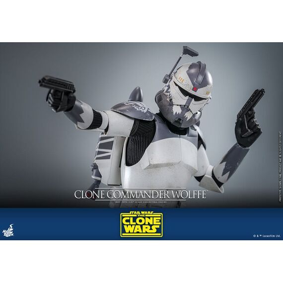 Figurka Star Wars: Wojny Klonów 1/6 - Clone Commander Wolffe- Zdjęcie 23