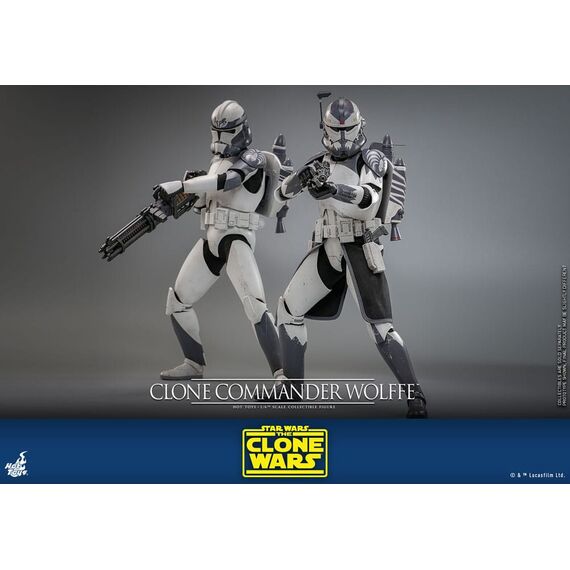 Figurka Star Wars: Wojny Klonów 1/6 - Clone Commander Wolffe- Zdjęcie 29