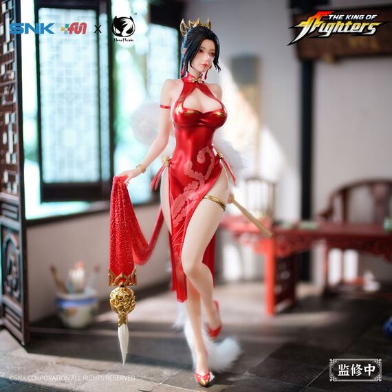 Figurka The King of Fighters (Dress Series) 1/6 - Mai Shiranui (Hong Shang Wu Ver.)- Zdjęcie 17