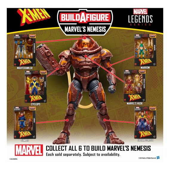 Figurka Marvel Legends (X-Men) - Fabian Cortez (BAF: Marvel's Nemesis)- Zdjęcie 18